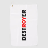 駆逐艦ロイ ゴルフタオル (正面)