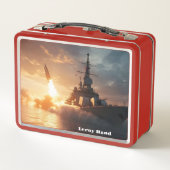 駆逐艦ロケット メタルランチボックス (裏面)