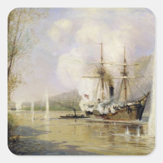 駆逐艦「ロシアのシュトゥカ」 スクエアシール (正面)