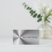 駆除剤ステンレス鋼の害虫駆除 名刺 (スタンド正面)