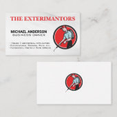 駆除剤スプレー剤 名刺 (正面/裏面)