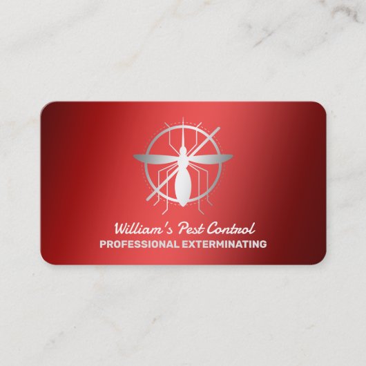 駆除剤 名刺 (正面)