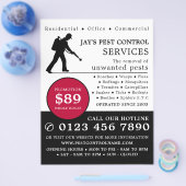 駆除剤、害虫駆除広告剤 チラシ (シングル)