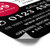 駆除剤、害虫駆除広告剤 ポスター (角)