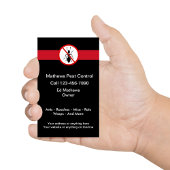 駆除害虫駆除テーマ名刺 名刺