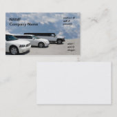 駐車されるリムジン 名刺 (正面/裏面)