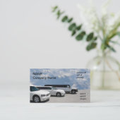 駐車されるリムジン 名刺 (スタンド正面)