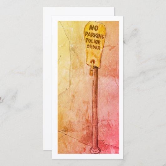 駐車チケット (正面/裏面)