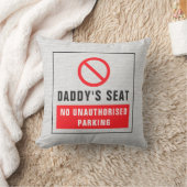 駐車パーソナライズされた席なし クッション (ブランケット)