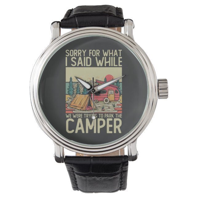 駐車中に言ってしまったことを謝ります 腕時計 (正面)