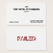 駐車吸中 (正面&裏面)