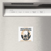 駐車執行役員おもしろいBbq ChefまたはGril マグネット (インサイチュ (食洗機))