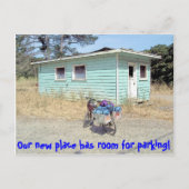 駐車場おもしろいの設備の変更 案内ポストカード (正面)