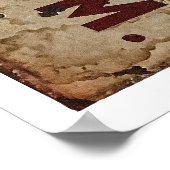 駐車場なし午後4～6時 ポスター (角)