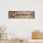 駐車場なし午後4～6時 ポスター (キッチン)