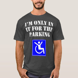 駐車場にしかいなおもしろいい Tシャツ