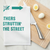 駐車場のみ キッチンタオル (四つ折り)