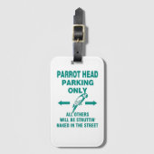 駐車場のみ ラゲッジタグ (正面縦)