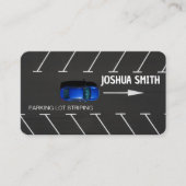 駐車場のストライピング 名刺 (正面)
