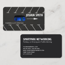 駐車場のストライピング