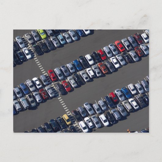 駐車場の上空 ポストカード (正面)