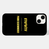 駐車場の面白いジョーク Case-Mate iPhoneケース (裏面 (横))