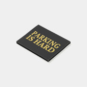 駐車場は懸命 – 駐車場の不良 ポストイット (アングル)