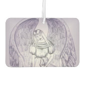 駐車場エンジェル車の空気清浄機 カーエアーフレッシュナー (裏面)