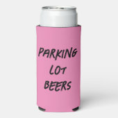 駐車場ビールが飲クールむ スリム缶クーラー (Seltzer裏面)