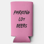 駐車場ビールが飲クールむ スリム缶クーラー (裏面)