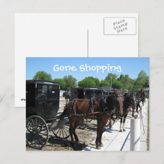 駐車場 ポストカード (正面/裏面)