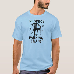 駐車椅子を尊重する Tシャツ