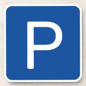 駐車標識 コースター (正面)