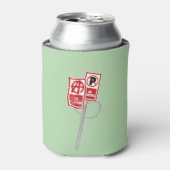 駐車禁止アナーキーサイン 缶クーラー (缶正面)