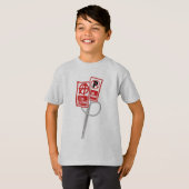 駐車禁止アナーキーサイン Tシャツ (正面フル)