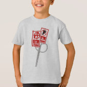 駐車禁止アナーキーサイン Tシャツ (正面)