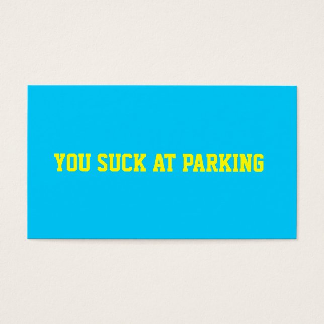 駐車違反 (正面)