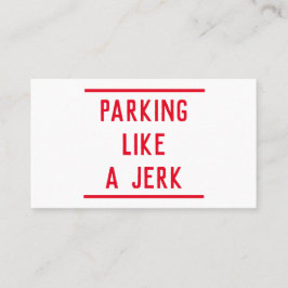 駐車違反 コーリングカード