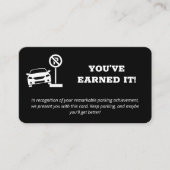 駐車違反 名刺 (正面)