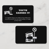 駐車違反 名刺 (正面/裏面)