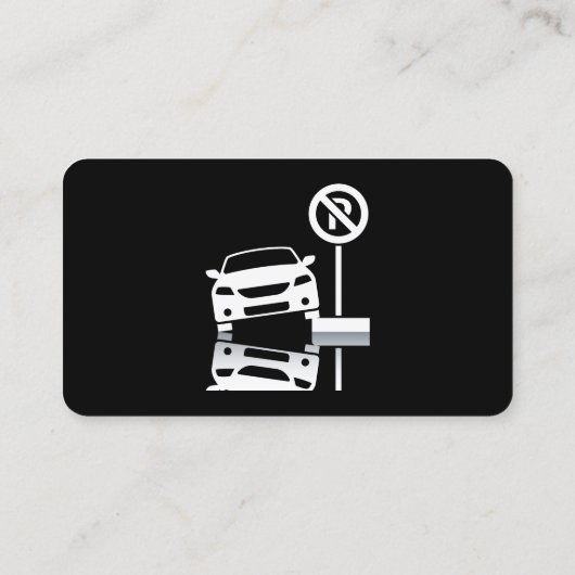 駐車違反 名刺 (裏面)