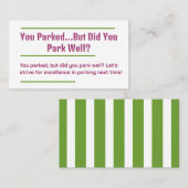 駐車違反 名刺 (正面/裏面)