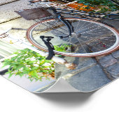 駐輪禁止,コペンハーゲン,デンマーク ポスター (角)