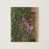 駐輪自転車，ピエンツァ，イタリア，トスカーナ ジグソーパズル (縦)
