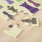 駒のジグソーパズル ジグソーパズル (側面)