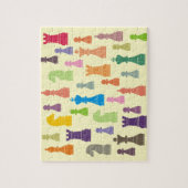 駒のジグソーパズル ジグソーパズル (縦)