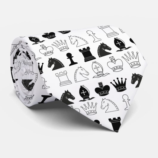 駒をカスタマイズ ネクタイ (ロール)