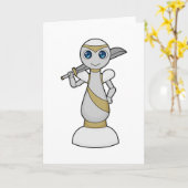 駒 ポーン 剣 チェス カード (黄色い花)