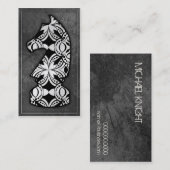 駒-暗い騎士02 名刺 (正面/裏面)