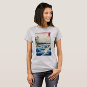 駿州薩埵海岸 | 広重 | Tシャツ (正面フル)